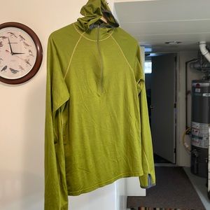 Vintage Ibex zip hooded shirt